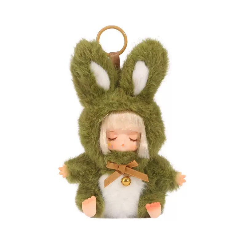 Annie Baby Rabbit Blind Box, 6 Design Collection with Hidden Edition, Doll with Bell