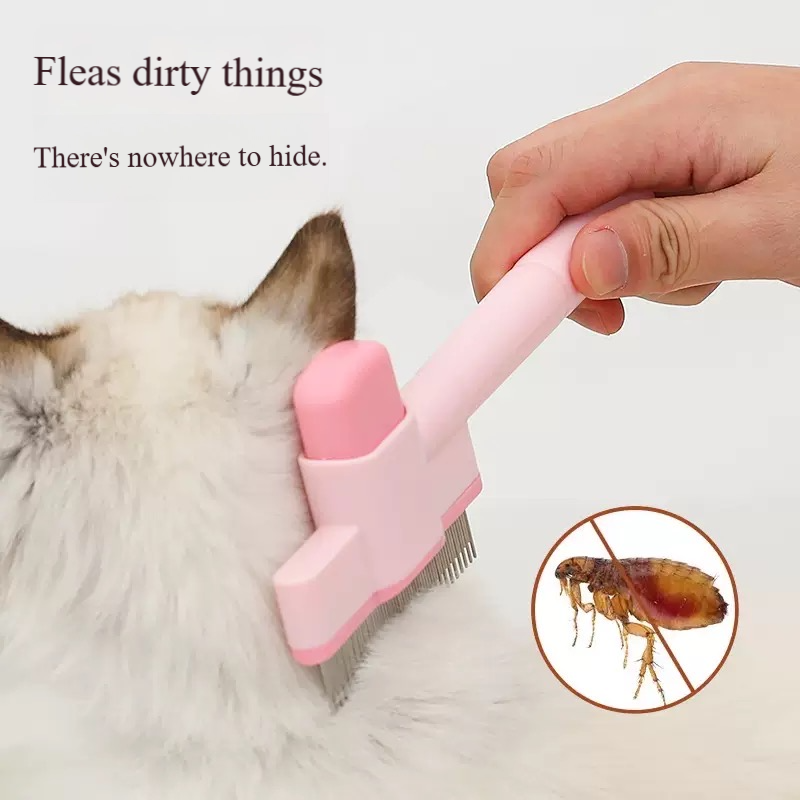 Discover 2 Sets Pink and Blue - Turn Shedding into Snuggles: The Magic Self-Cleaning Brush  Pets Beg For!